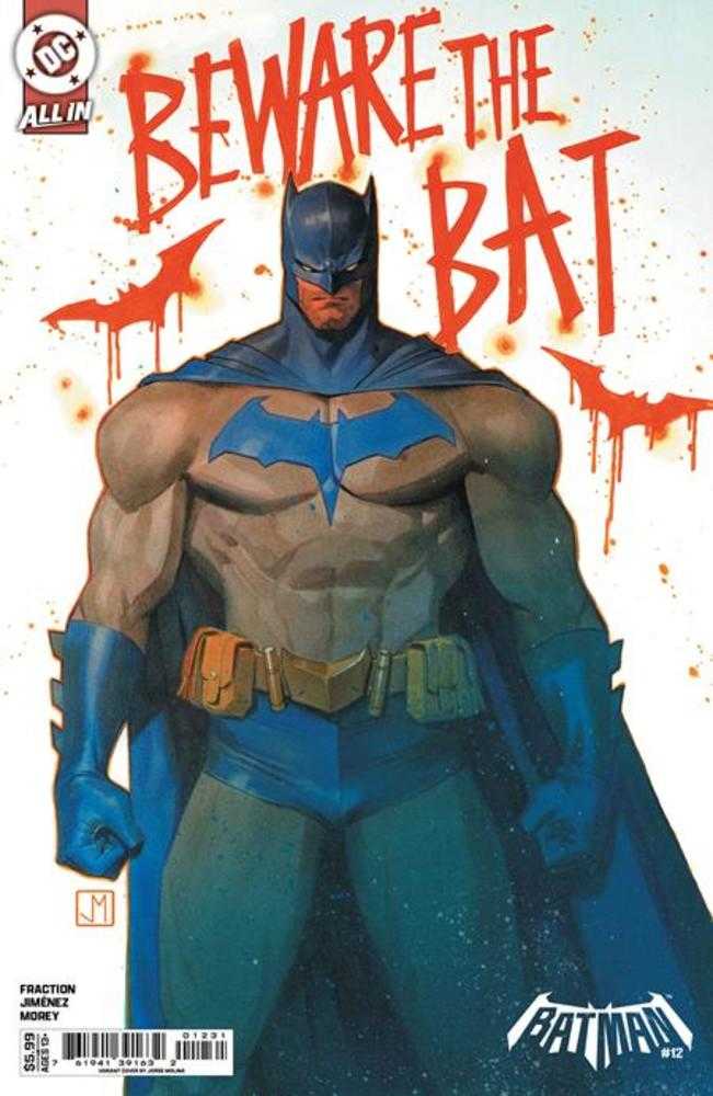 Batman (2025) #12 Cover C Jorge Molina Card Stock Variant