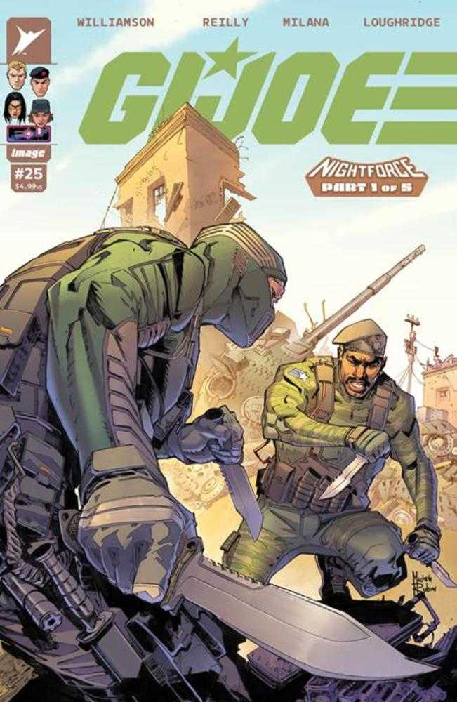 G.I. Joe (2024) #25 Cover E (1:50) Michele Rubini & Annalisa Leoni Variant