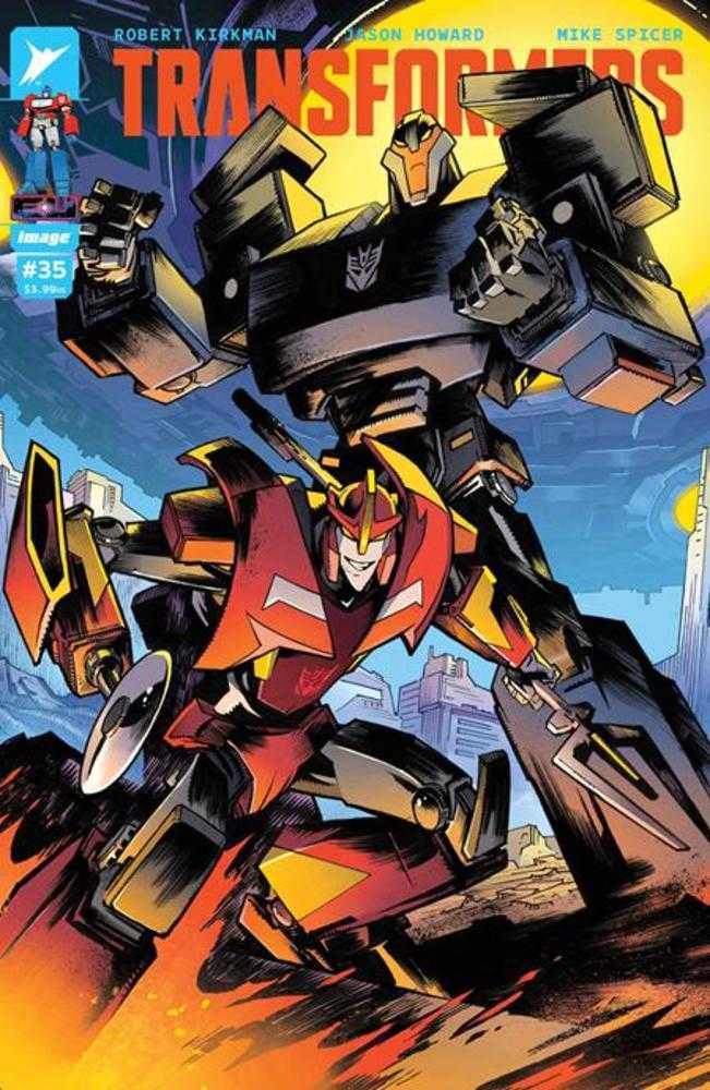 Transformers (2023) #35 Cover C Jason Howard & Annalisa Leoni Connecting Variant