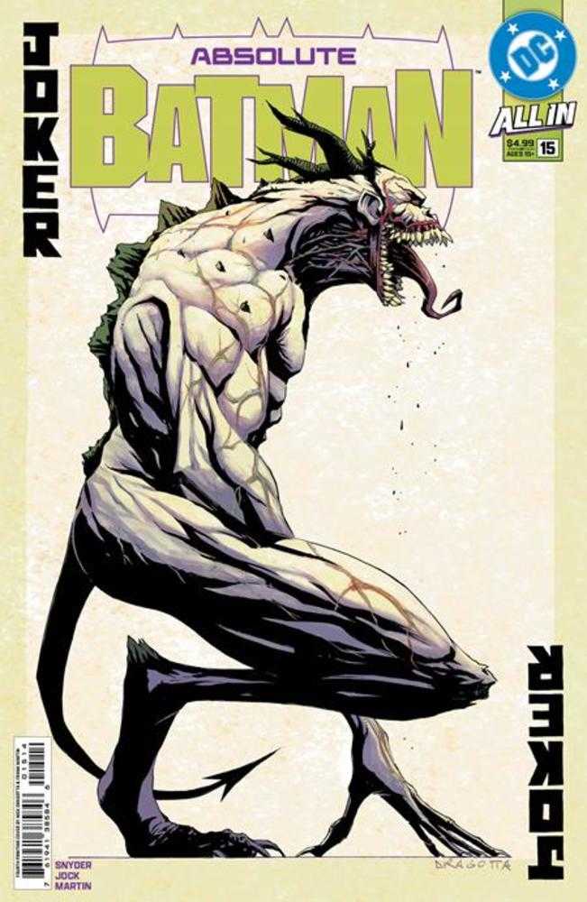 Absolute Batman #15 Variant (4th Print) Cover A Nick Dragotta