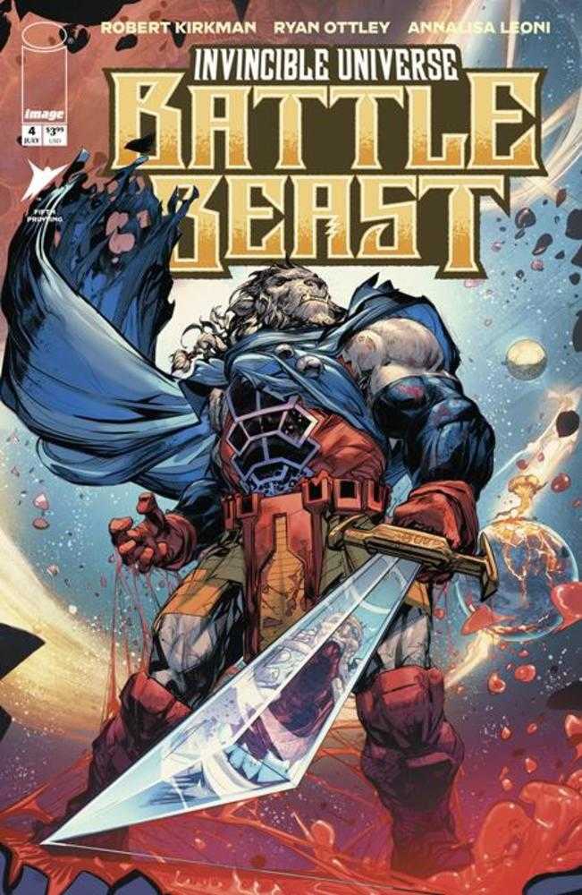 Invincible Universe Battle Beast #4 Variant (5th Printing)