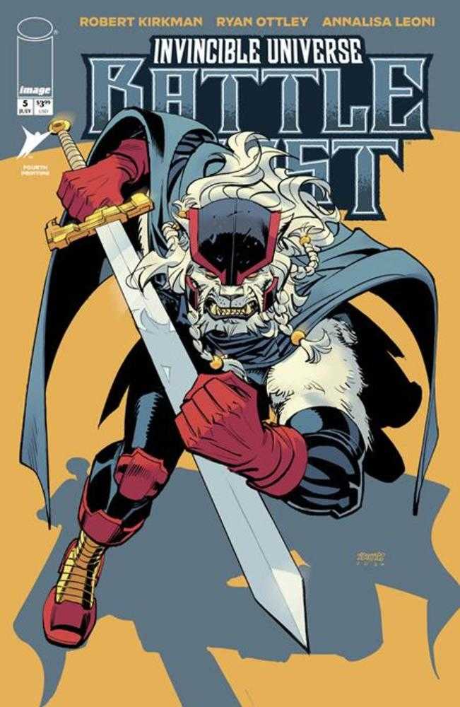 Invincible Universe Battle Beast #5 Variant (4th Printing)