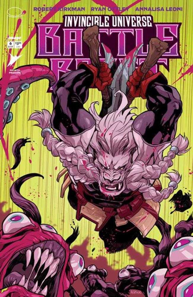 Invincible Universe Battle Beast #6 Variant (4th Printing)