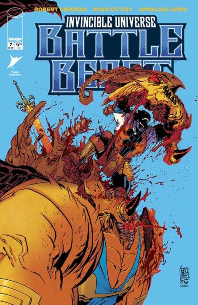 Invincible Universe Battle Beast #7 Variant (3rd Printing)