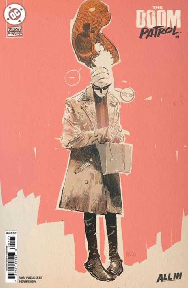 Doom Patrol (2026) #1 Cover G (1:25) Ashley Wood Card Stock Variant