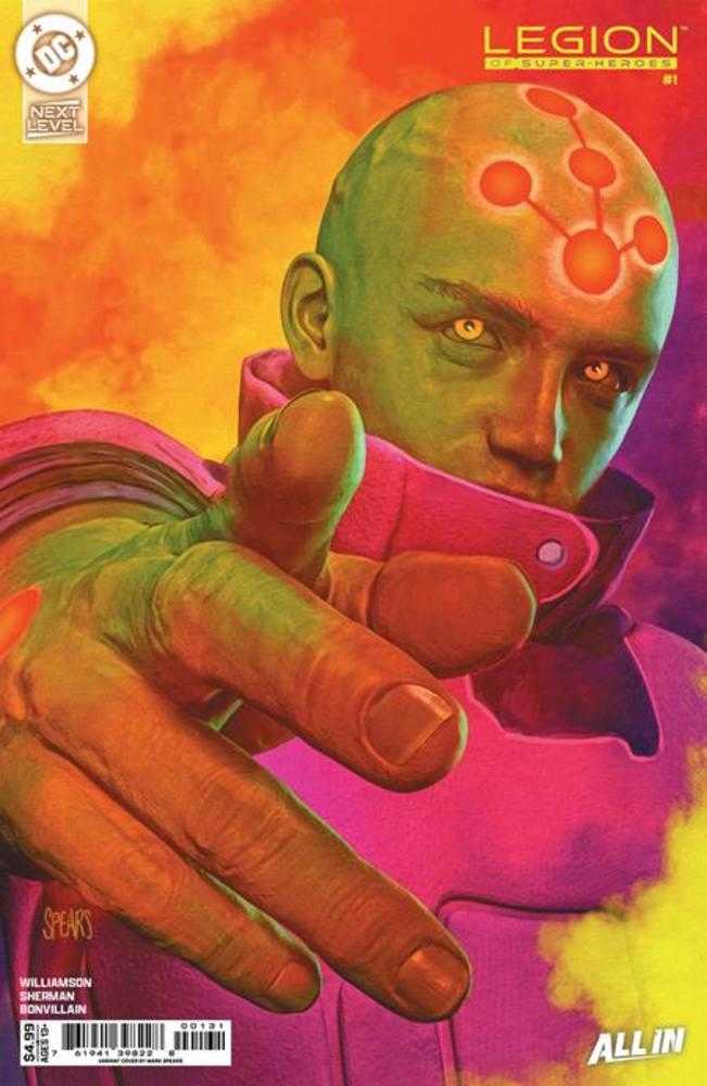 Legion Of Super Heroes (2026) #1 Cover C Mark Spears Card Stock Variant