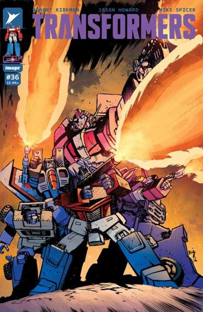 Transformers (2023) #36 Cover B Daniel Warren Johnson & Mike Spicer Variant