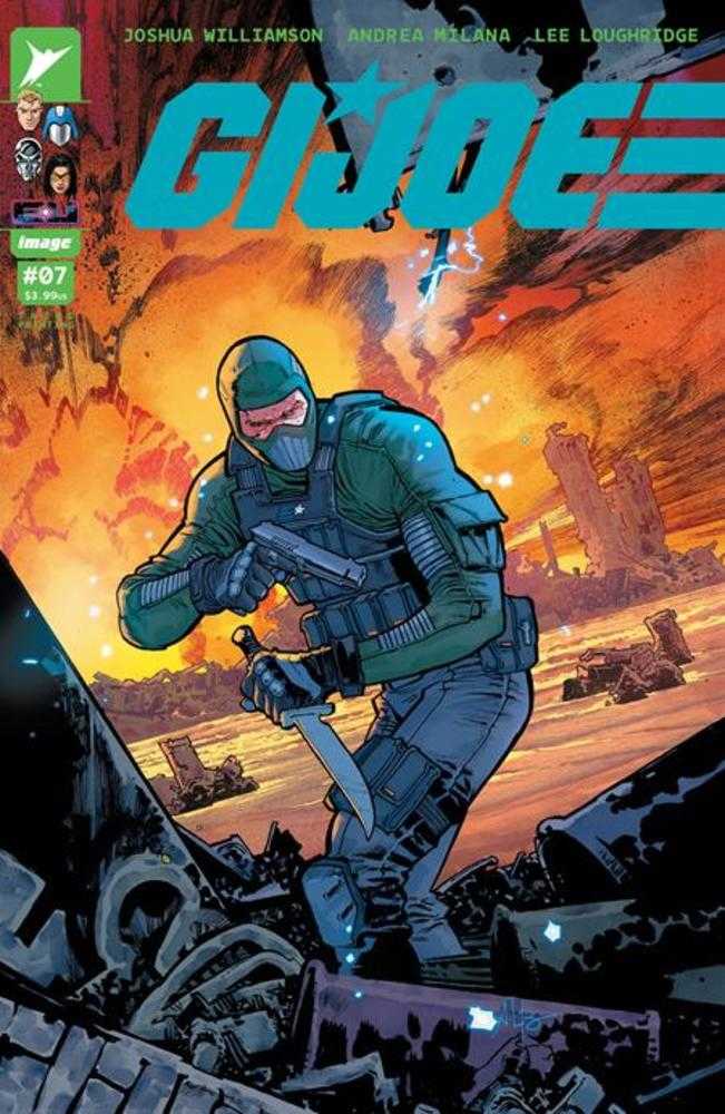 G.I. Joe (2024) #7 Variant (3rd Printing) Cover A Andrei Bressan & Adirano Lucas