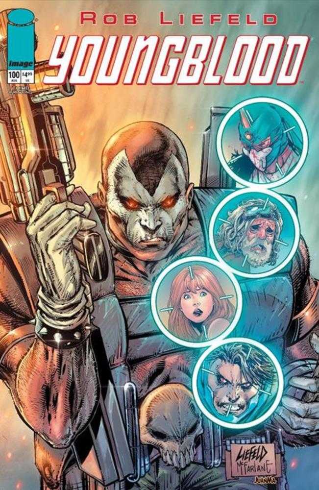 Youngblood #100 Variant (3rd Printing) Cover A Rob Liefeld Image