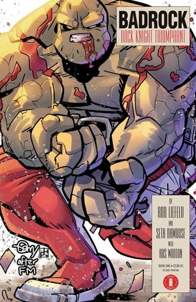 Badrock (2026) #1 Variant (2nd Printing)