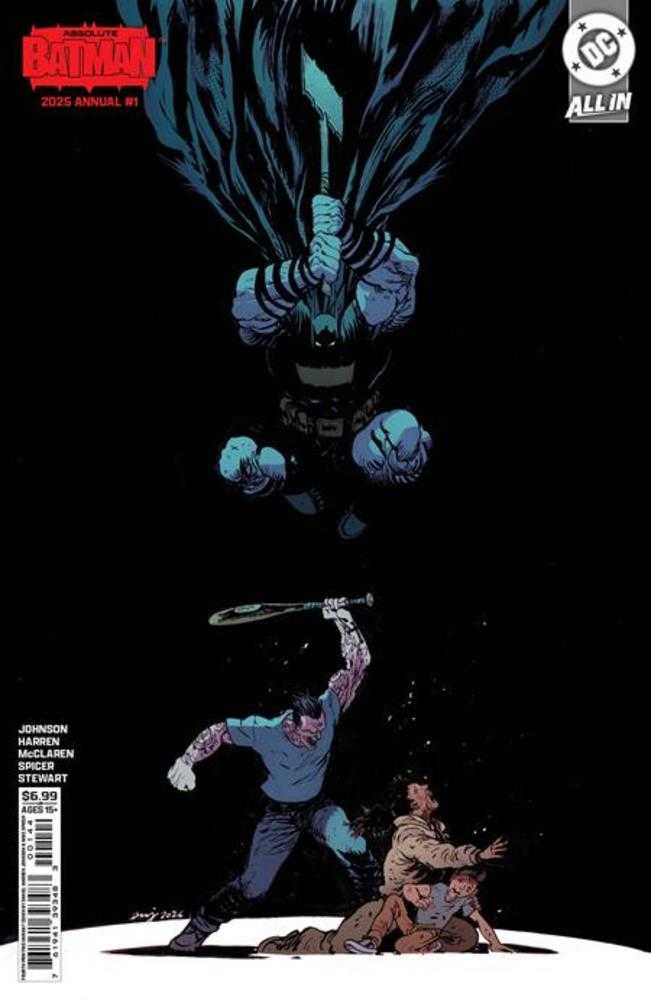 Absolute Batman 2025 Annual #1 (One Shot) Variant (4th Print) Cover B Daniel Warren Johnson Card Stock Variant
