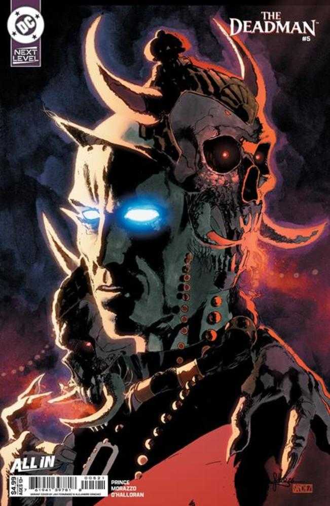 Deadman (2026) #5 (Of 6) Cover B Javi Fernandez Card Stock Variant