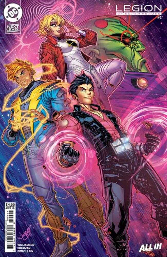 Legion Of Super Heroes (2026) #2 Cover B Jonboy Meyers Card Stock Variant