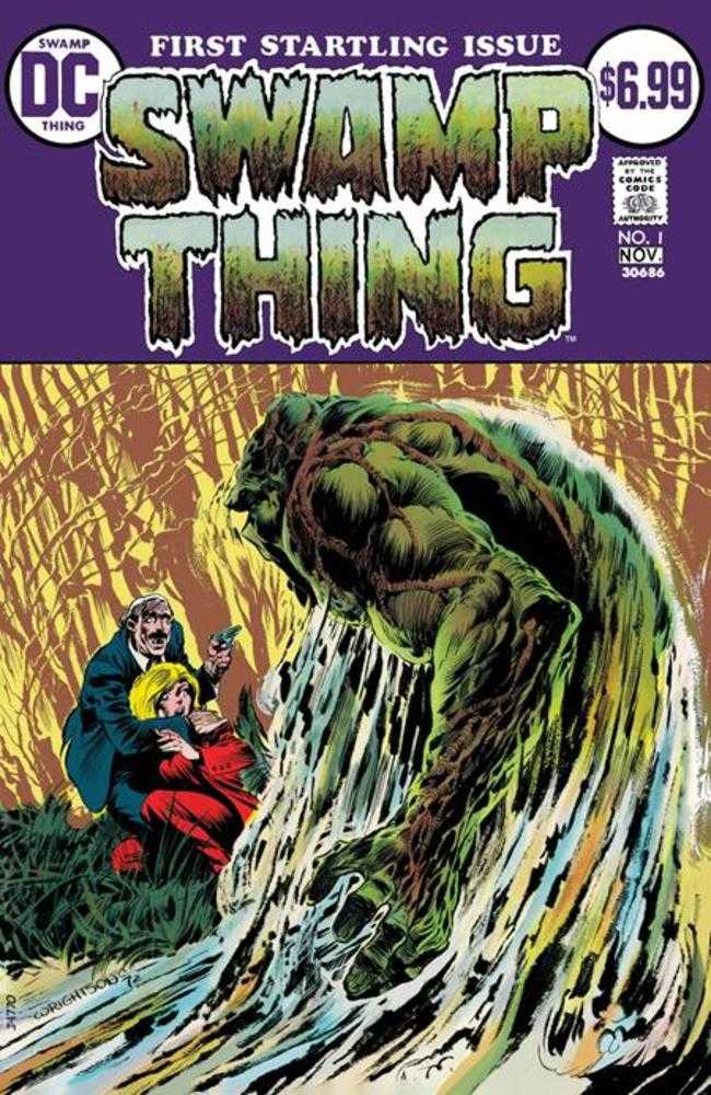 Swamp Thing (1972) #1 Facsimile Edition Cover C Bernie Wrightson Foil Variant