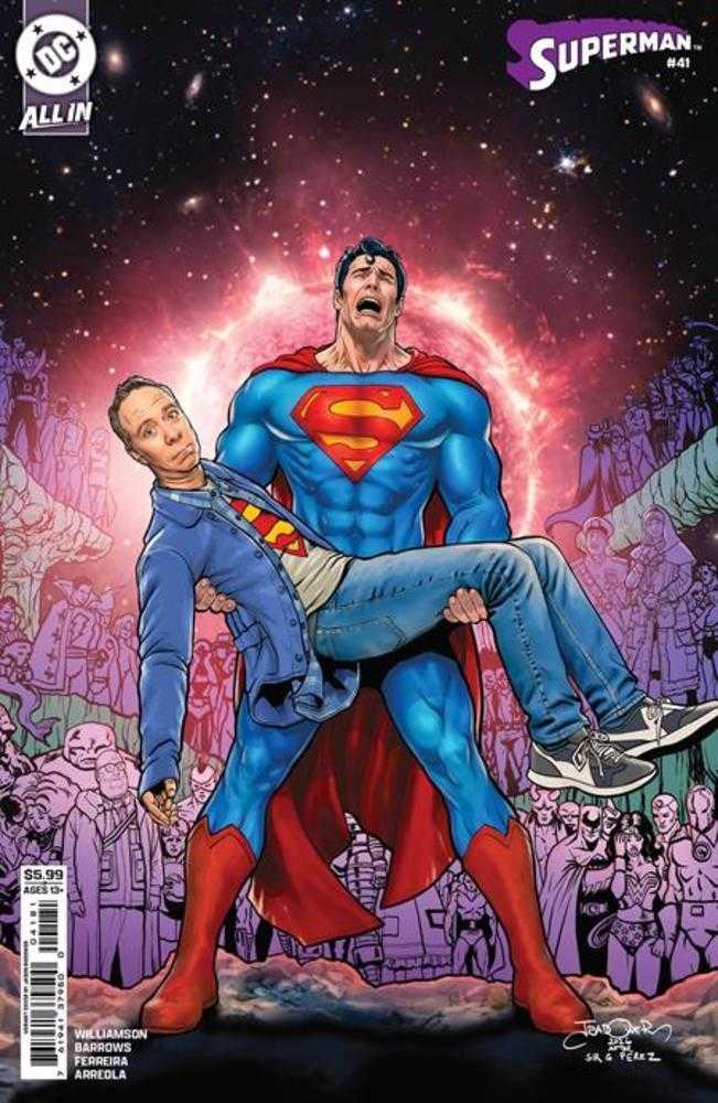 Superman (2023) #41 [Kingdom Of Zod] Cover F Jason Badower Stuart Fails To Save The Universe Card Stock Variant