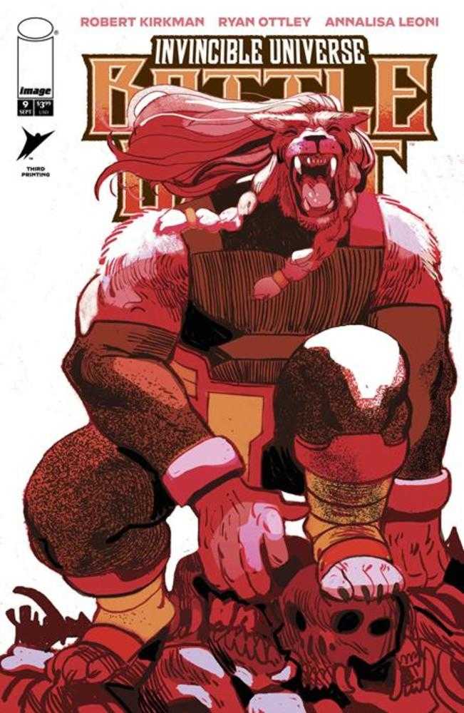 Invincible Universe Battle Beast #9 Varaint (3rd Printing)