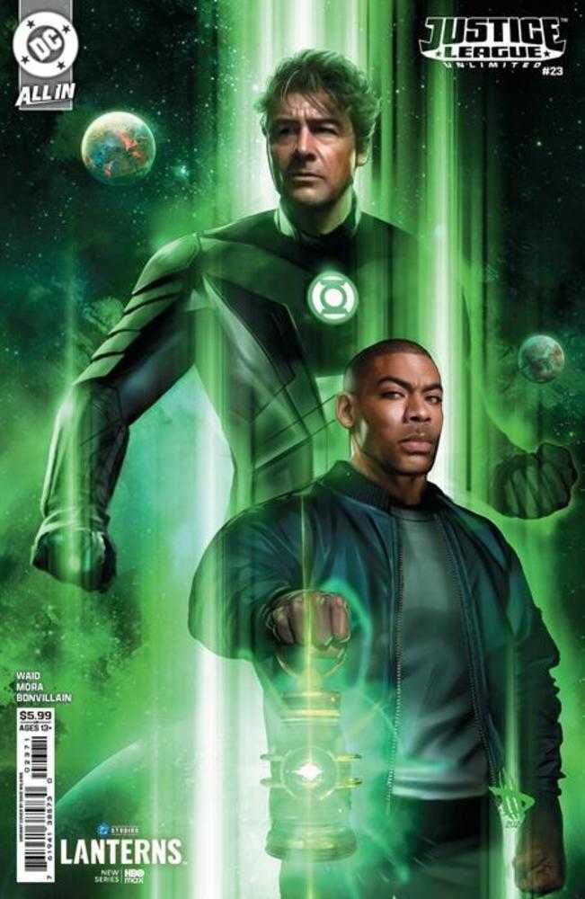 Justice League Unlimited (2025) #23 Cover G Dave Wilkins Lanterns Card Stock Variant (Out of Print)