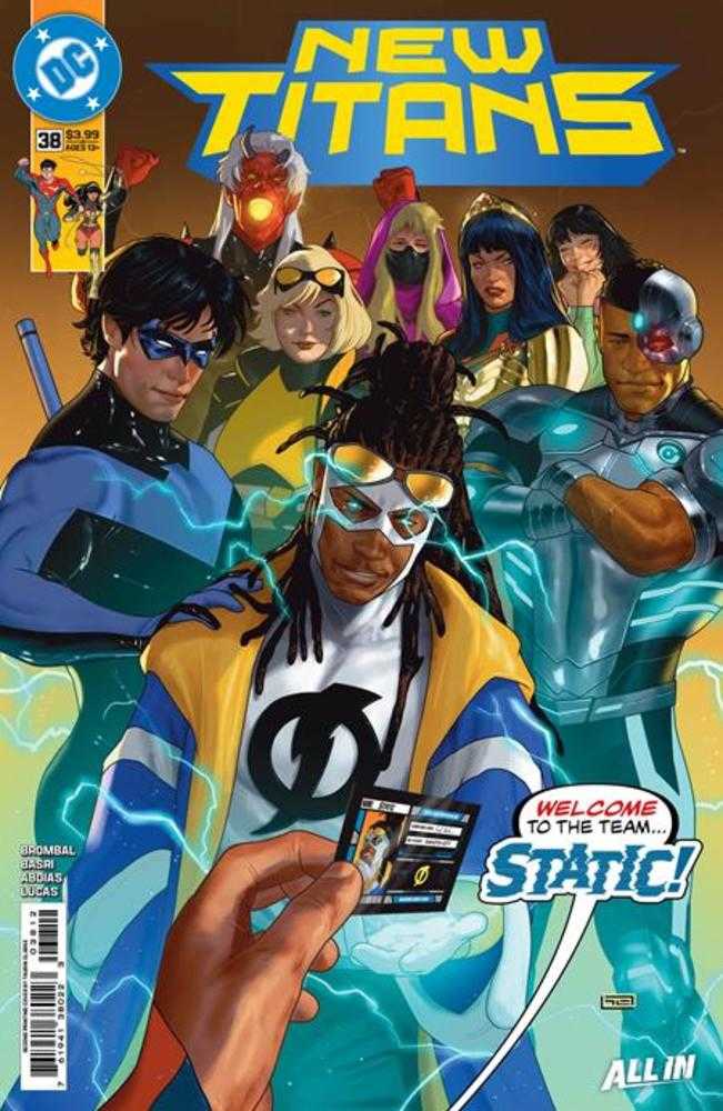 New Titans (2023) #38 Variant (2nd Print) Cover A Taurin Clarke