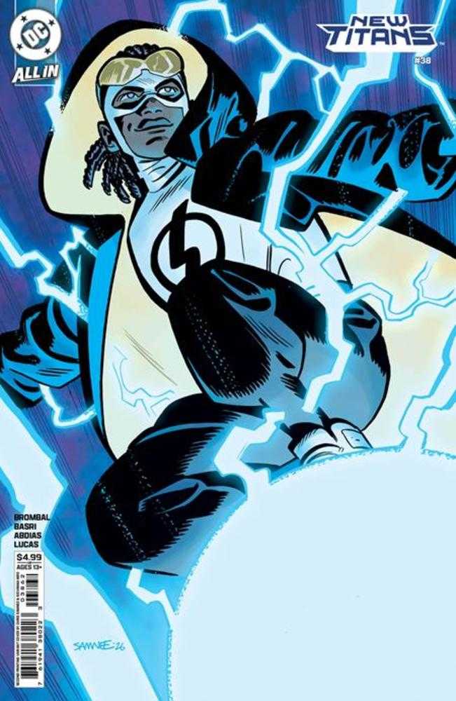 New Titans (2023) #38 Variant (2nd Print) Cover B Chris Samnee Cardstock Variant
