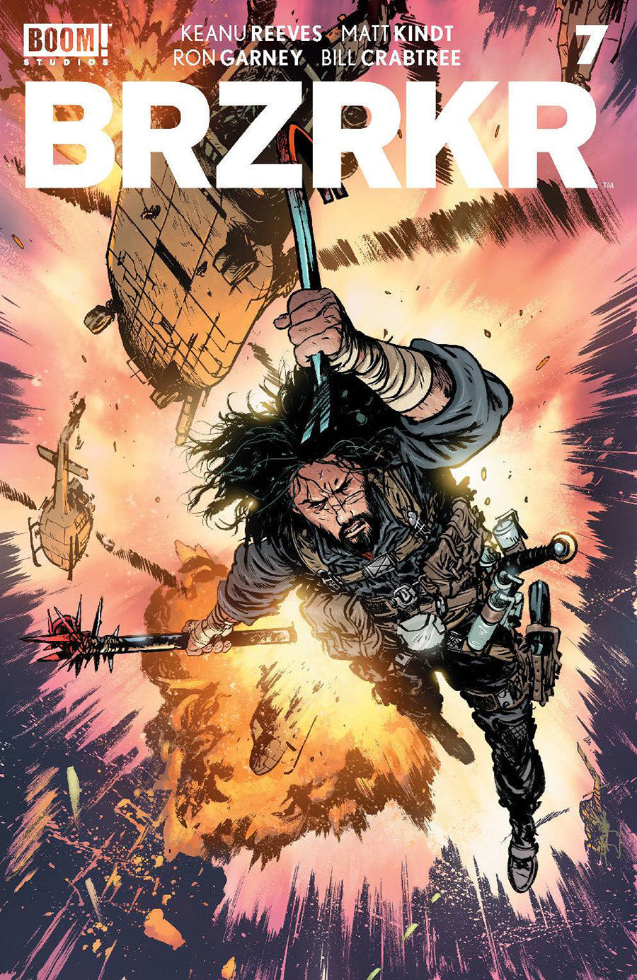 BRZRKR (Berzerker) #7 (Of 12) Cover B Warren Johnson (Mature) <OFC>