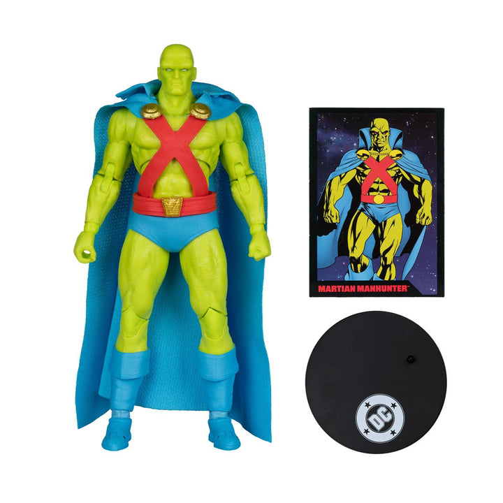DC Direct: Page Punchers Wave 12 - Martian Manhunter Justice League #77 (7-Inch Scale Action Figure) with Comic (Copy)