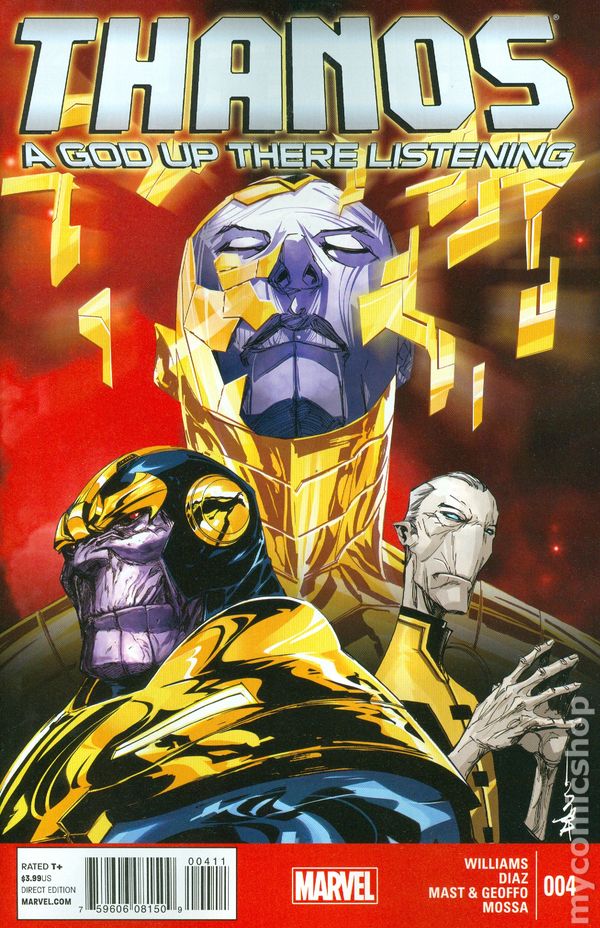 Thanos A God Up There Listening #4 (Of 4)