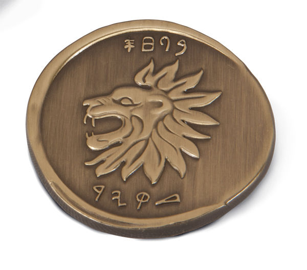 Grimm Coin Replica Pin