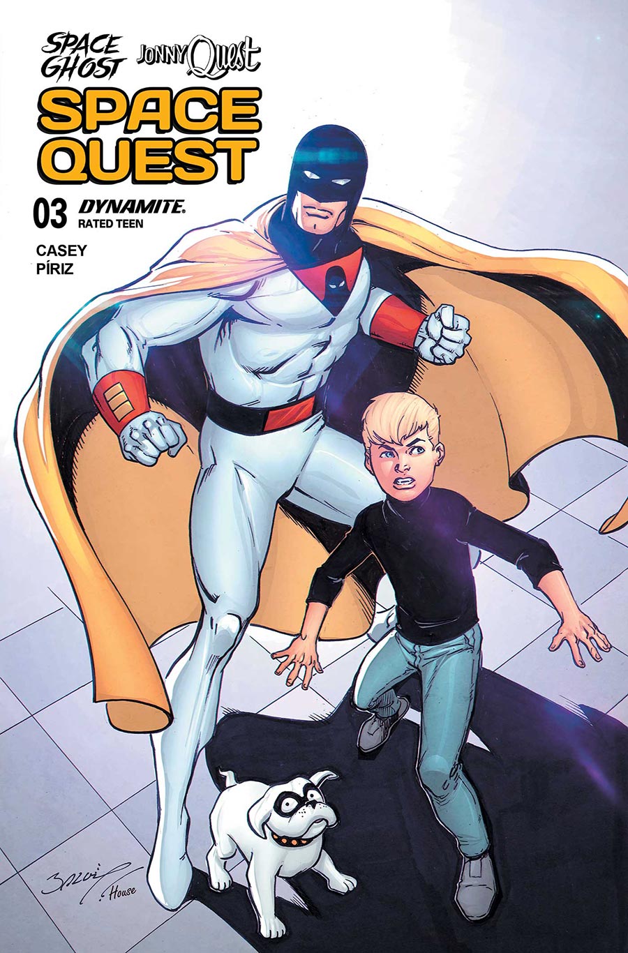 Space Ghost Jonny Quest Space Quest #3 Cover H (1:10) Mark Bagley Original Variant