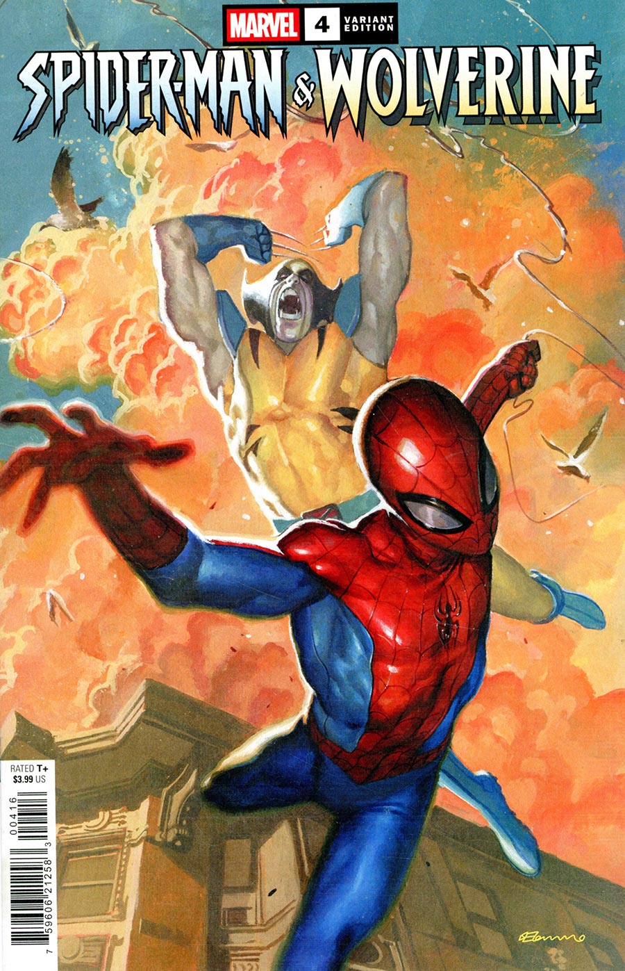 Spider-Man & Wolverine #4 Variant (1:25) Fabrizio De Tommaso Edition