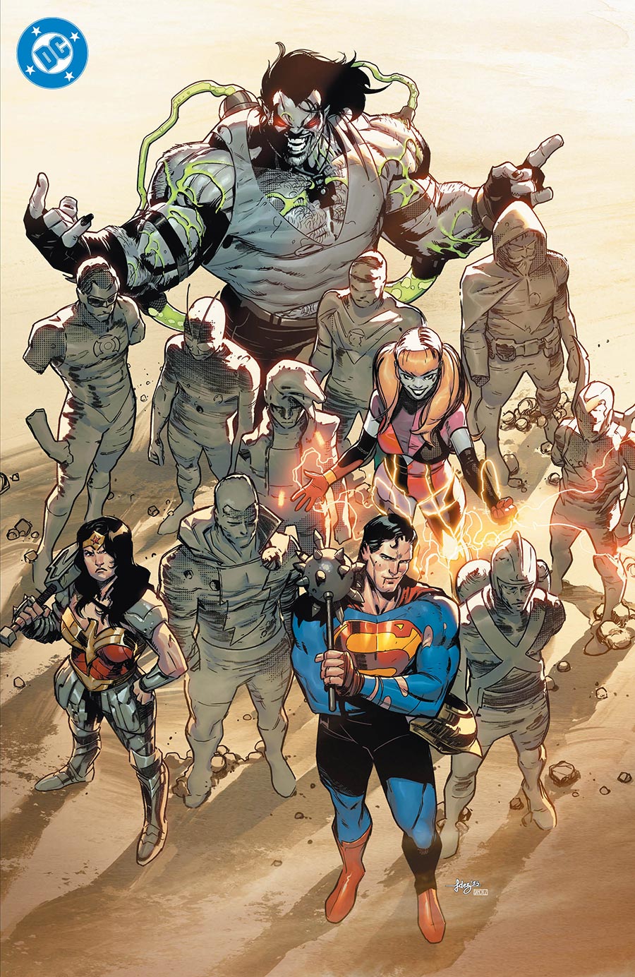 DC K.O. #2 (Of 4) Cover J Javier Fernandez Foil Variant