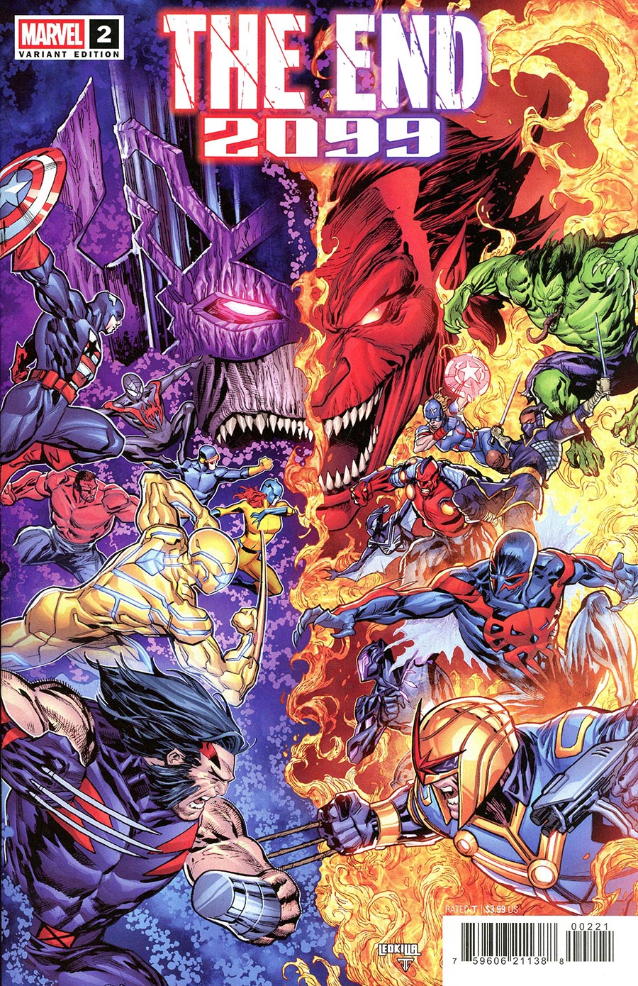 The End 2099 #2 Ken Lashley Battle Variant <NEW LISTING>