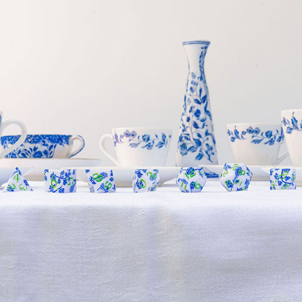 7-Die Set Full Art: Porcelain