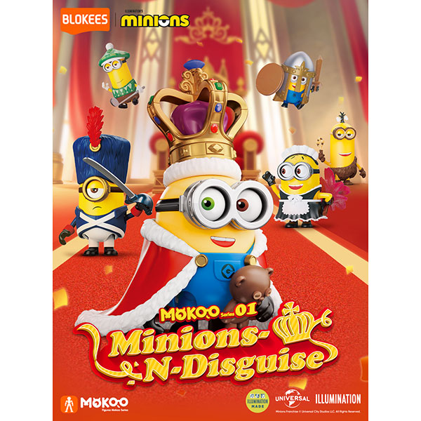 Minions Blokees: Mokoo Model Kit-Series 01 'N-Disguise' Blind Box (1)