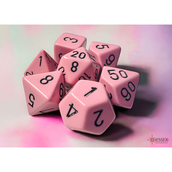 Chessex: Polyhedral 7-Die Set - Opaque
