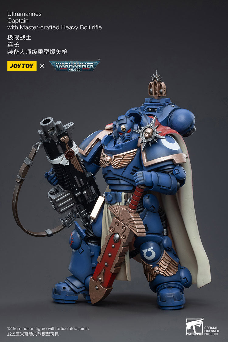 Warhammer 40k: Ultramarines - Primaris Captain Ptolias Corvor (Action Figure)