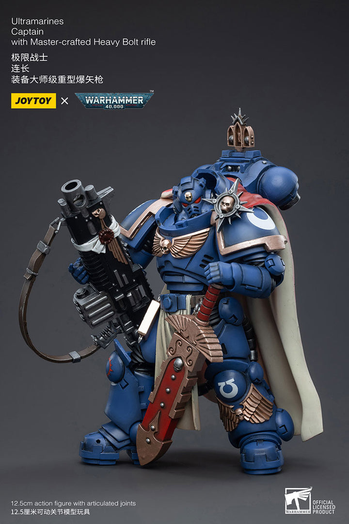 Warhammer 40k: Ultramarines - Primaris Captain Ptolias Corvor (Action Figure)