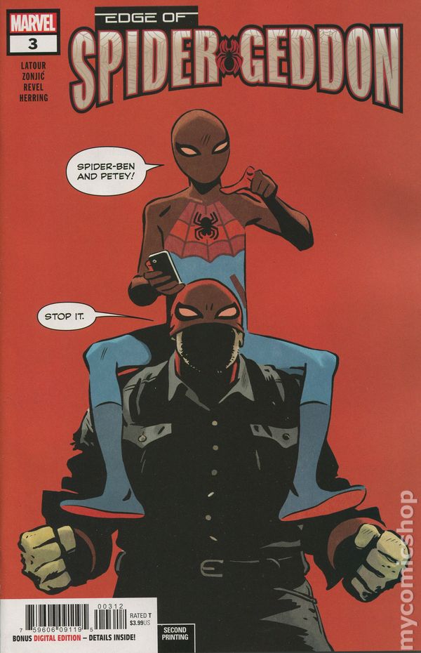 Edge of Spider-Geddon (2018) #3 2nd Printing