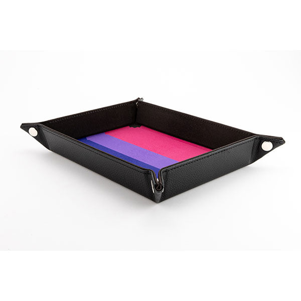 Dice Tray: Velvet Folding Tray - Pride Series (Bisexual)