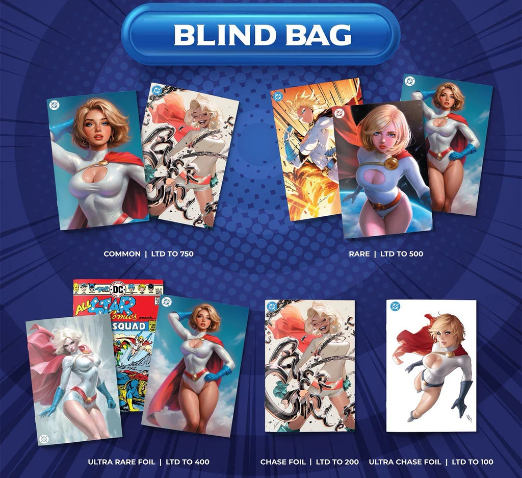 All Star #58 Power Girl Blind Bag Will Jack Ultra Rare Variant
