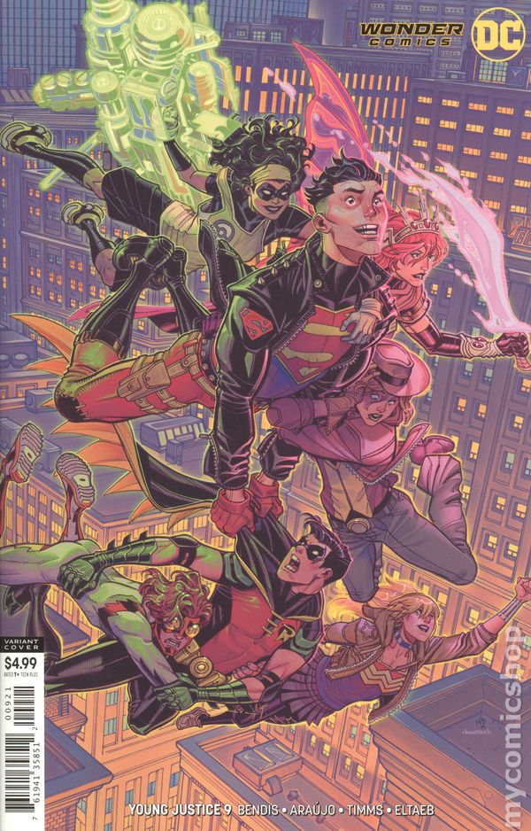 Young Justice (2019) #9 Nick Bradshaw Card Stock Variant <BINS>