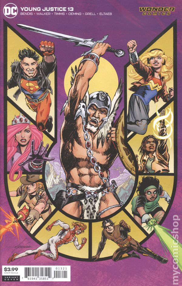 Young Justice (2019) #13 Mike Grell Variant Edition <BINS>