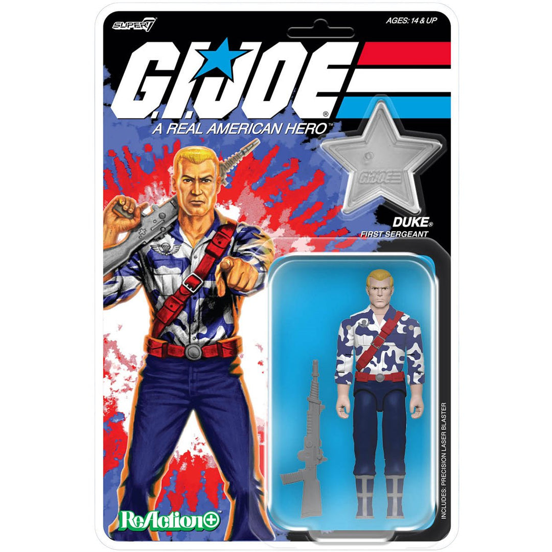 G.I. Joe: Duke - America's 250th Anniversary (3 3/4-Inch ReAction+ Figure)