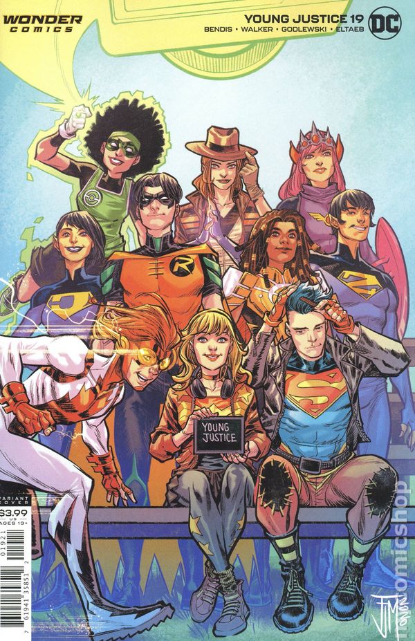 Young Justice (2019) #19 Cover B Darko Lafuente Variant Edition <BINS>