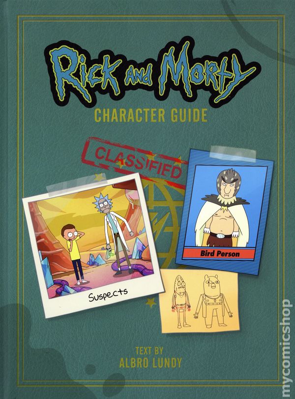 Rick & Morty Character Guide Hardcover