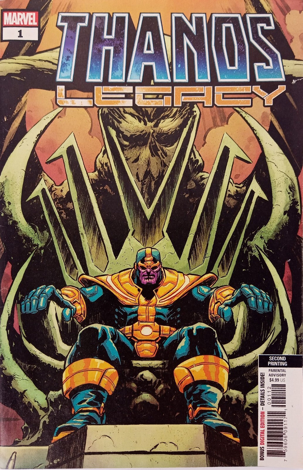 Thanos Legacy #1 Variant (2nd Print) <BINS> <OFC>