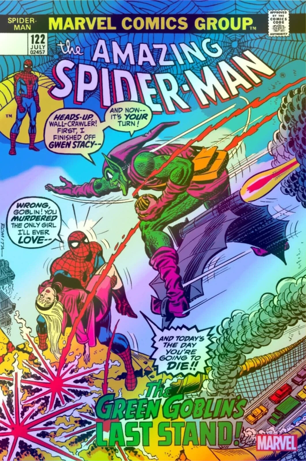 Amazing Spider-Man (1963) #122 Facsimile Edition Foil Variant