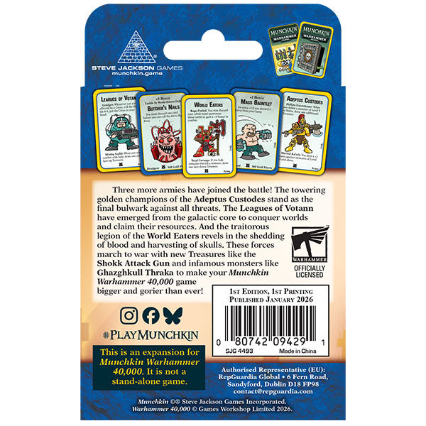 Munchkin: Warhammer 40k - Grudges and Gore (2026)