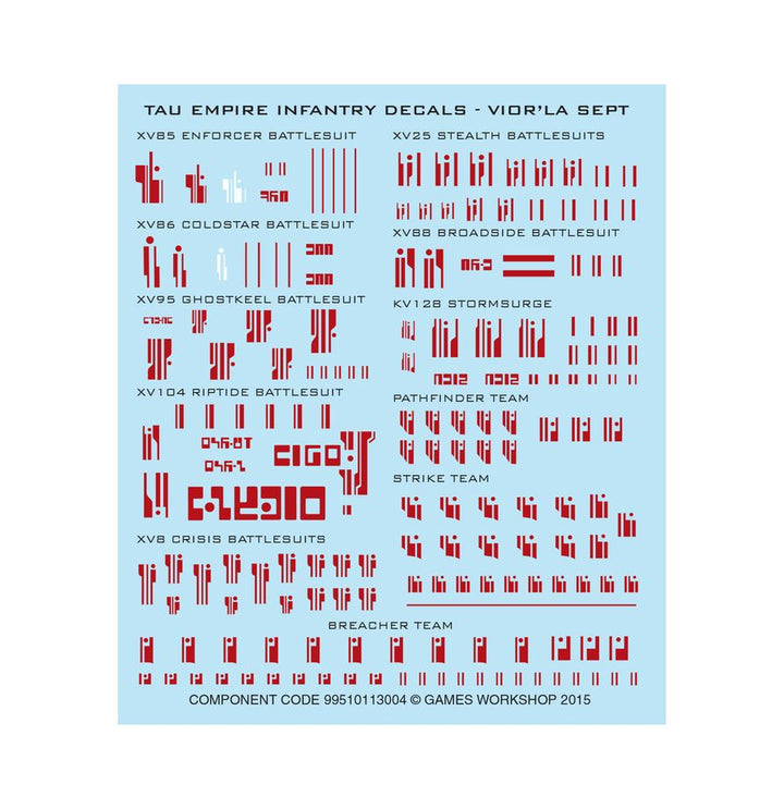Warhammer 40k: Kill Team - XV26 Stealth Battlesuits