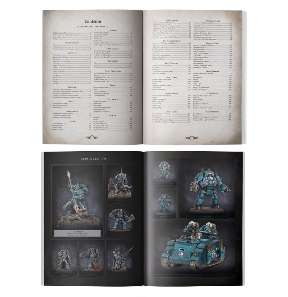 Horus Heresy: Liber Hereticus - Traitor Legiones Army Book
