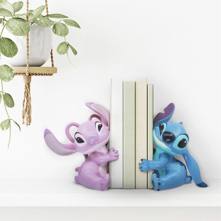 Stitch & Angel Bookends (Disney Showcase)